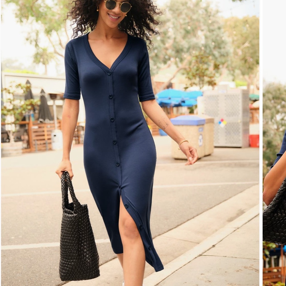 Travis Mathew’s Weekend in Napa rib dress, S